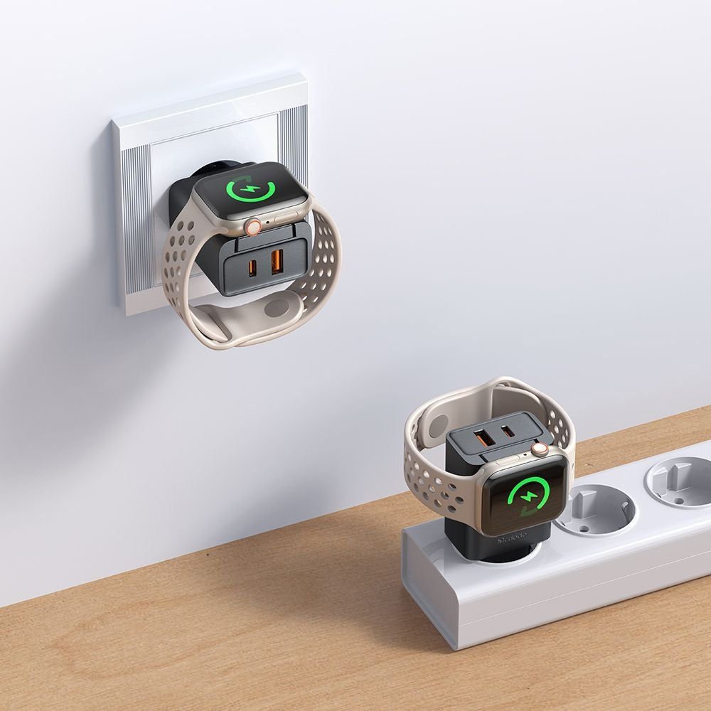 Φορτιστής Δικτύου McDodo CH-3700 Companion, 30W, 3A, 1 x USB-A - 1 x USB-C, Μαύρο