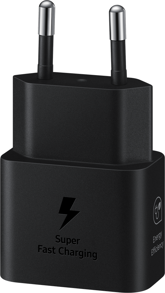 Φορτιστής δικτύου Samsung, 25W, 3A, 1 x USB-C, Μαύρο EP-T2510NBEGEU