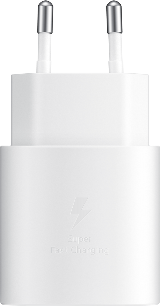 Φορτιστής δικτύου Samsung EP-TA800, 25W, 3A, 1 x USB-C, λευκό GP-PTU021SOAWWQ