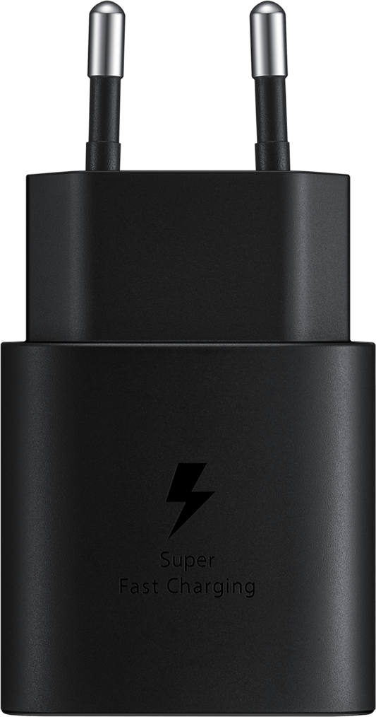 Φορτιστής δικτύου Samsung EP-TA800, 25W, 3A, 1 x USB-C, Μαύρο GP-PTU021SOABQ GP-PTU021SOABQ GP-PTU021SOABQ