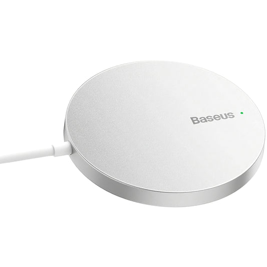 Ασύρματος φορτιστής δικτύου Baseus Simple Simple Mini 3, 15W, 1.67A, ασημί CCJJ040012