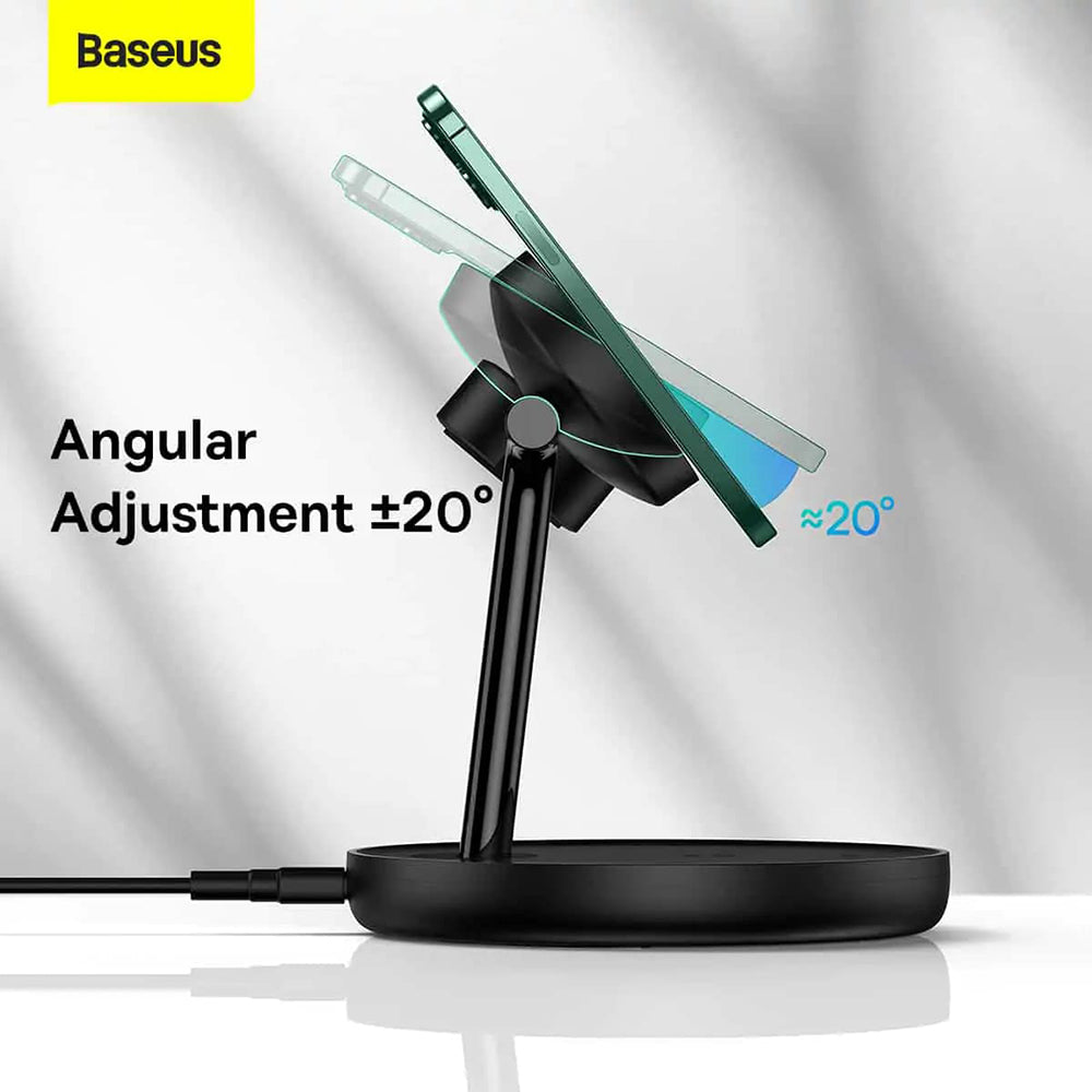 Φορτιστής Δικτύου Wireless Baseus Swan 3in1, 20W, 1.67A, P10221302113-Z1
