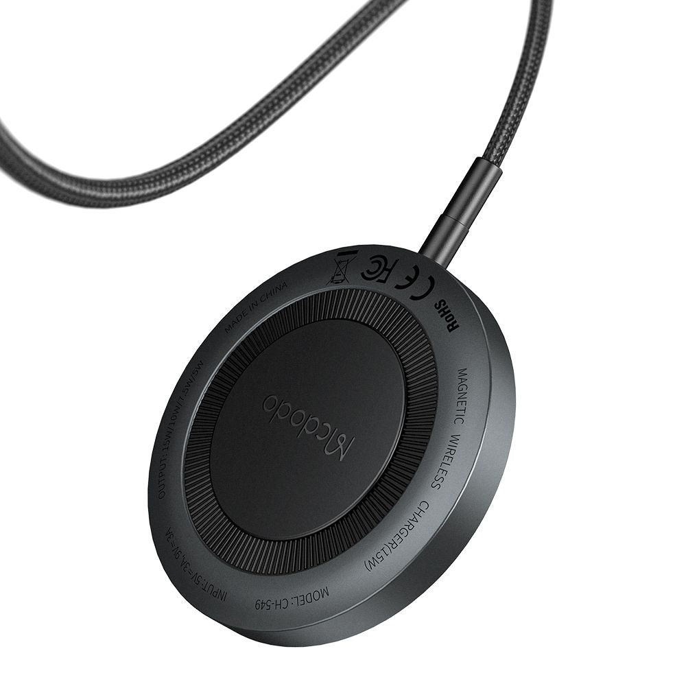 Φορτιστής Δικτύου Ασύρματος McDodo CH-5490, 15W, 1.67A, Μαύρος