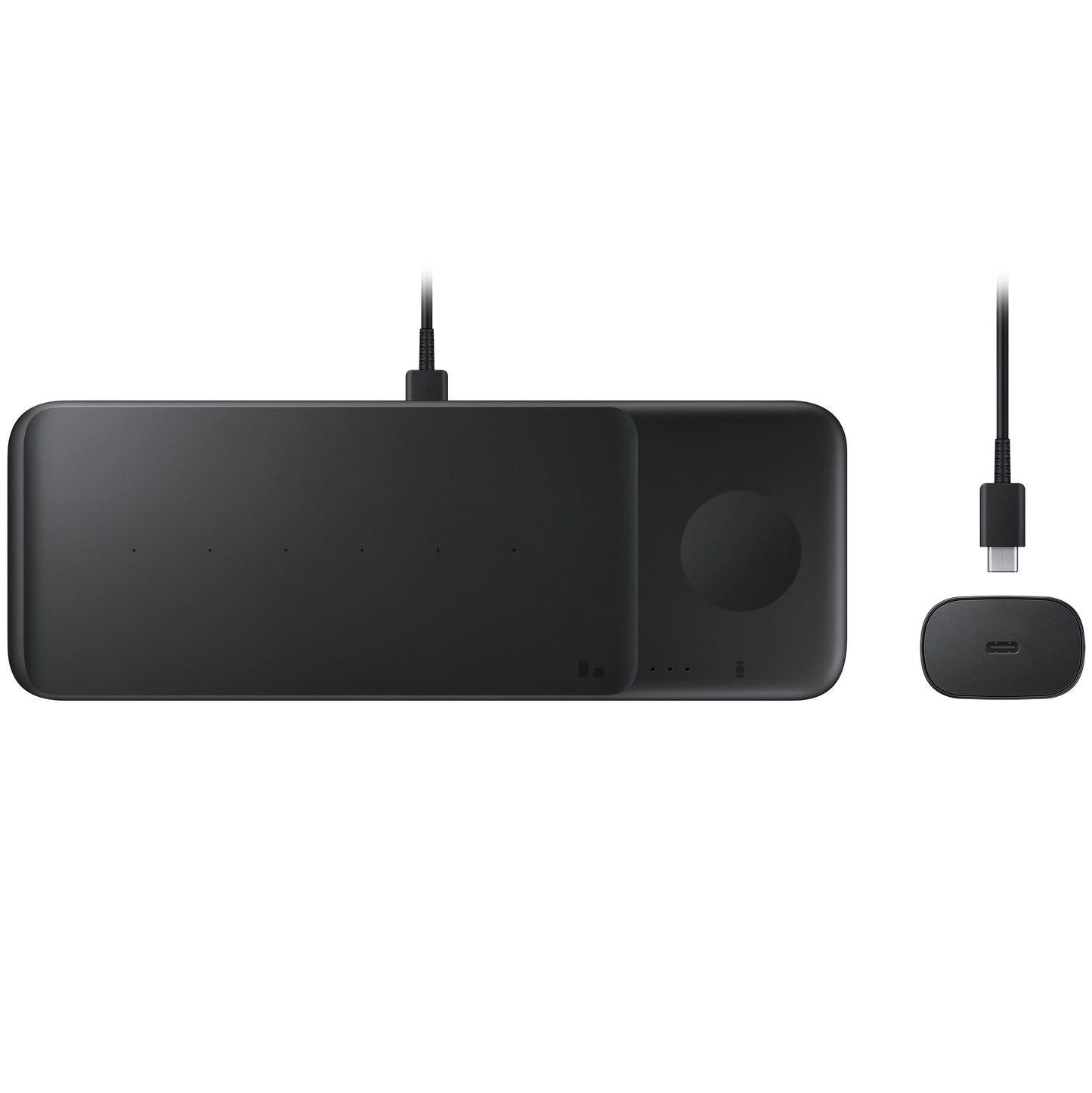 Ασύρματος Φορτιστής Δικτύου Samsung Trio, 9W, 1A, Μαύρο, Επανασφραγισμένο EP-P6300TBEGEU