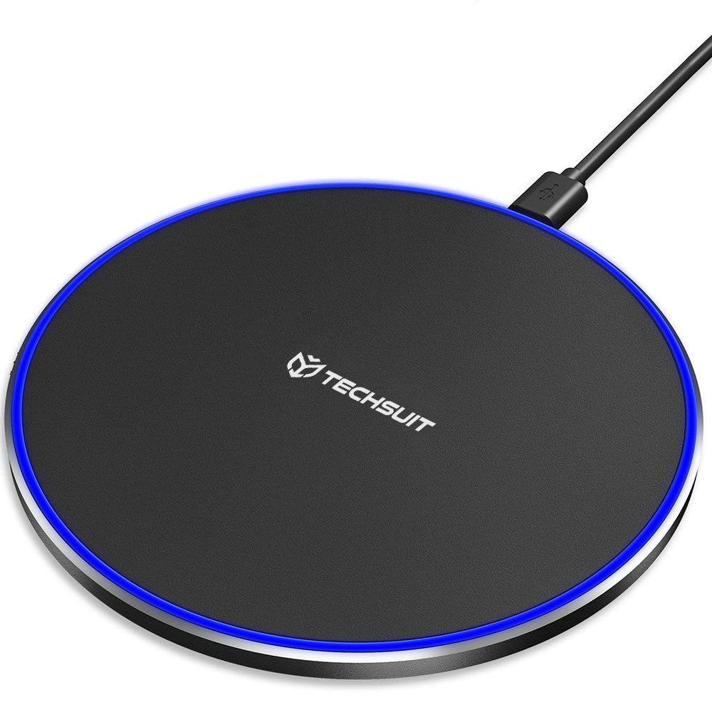 Φορτιστής Δικτύου Ασύρματος Techsuit CHWR031 Premium, 15W, 1.67A, Μαύρο
