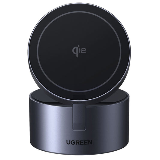 Φορτιστής Δικτύου Ασύρματος UGREEN W712 (65148) 3σε1, 25W, 1.67A, Γκρι