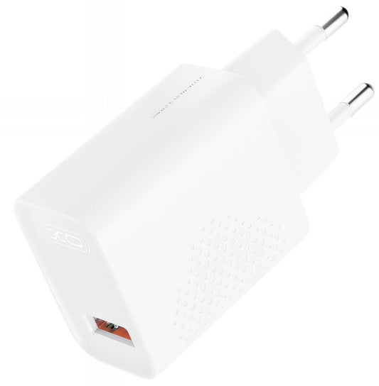 Φορτιστής Δικτύου XO Design L159, 18W, 3A, 1 x USB-A, Λευκό