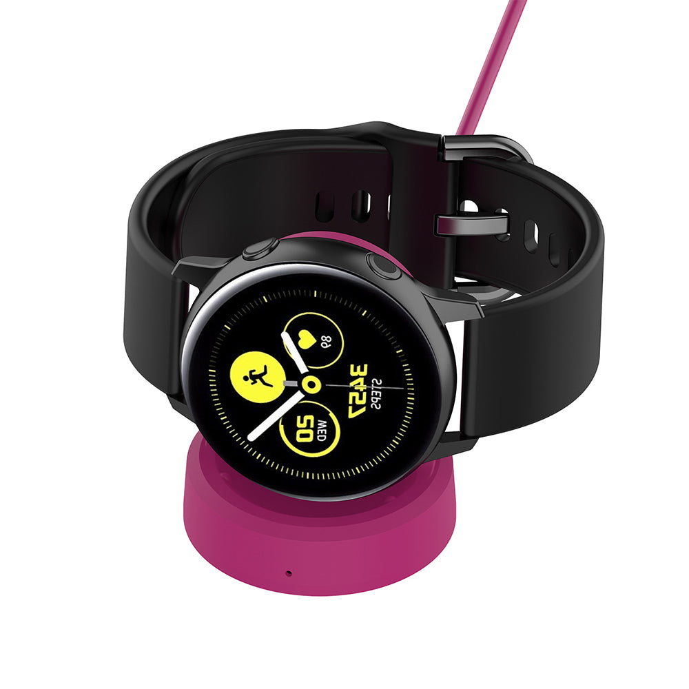 Ασύρματος Φορτιστής Techsuit TSC3 για Samsung Galaxy Watch Series, USB-A, Μαύρο