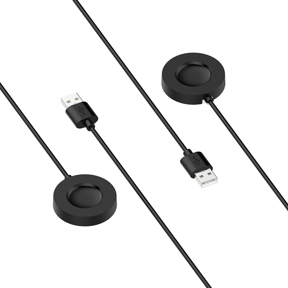 Ασύρματος Φορτιστής Techsuit TXC6 για Xiaomi Watch S1 Pro, USB-A, Μαύρο
