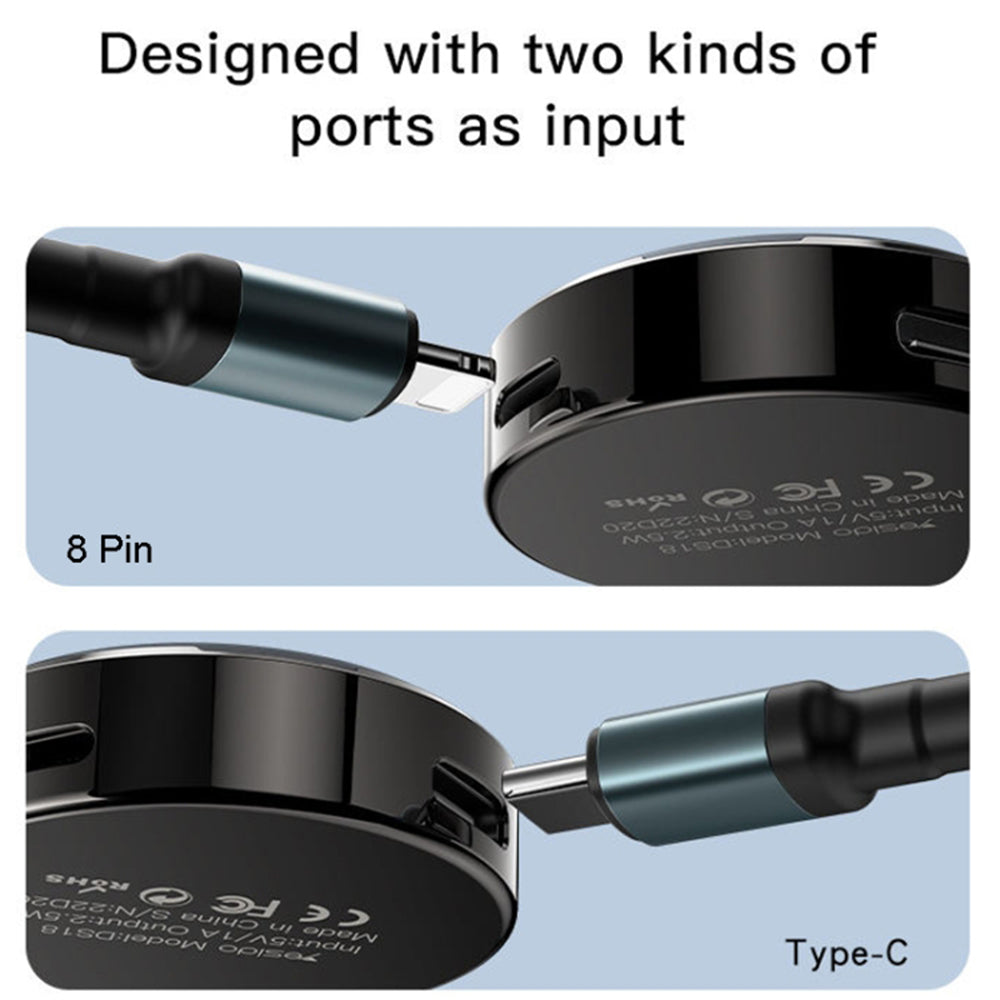Ασύρματος Φορτιστής Yesido DS18 για Apple Watch Series, Μαύρο
