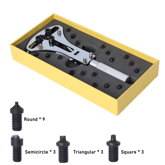 OEM Helper Tool for Watch Case Backs, Silver