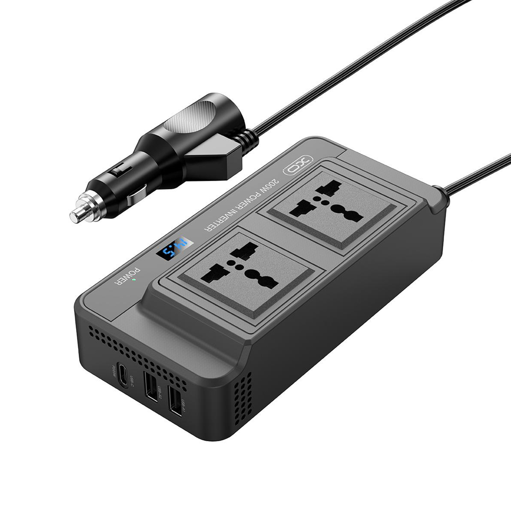 Ηλεκτρικός Μετατροπέας Αυτοκινήτου XO Design CZ011, 200W