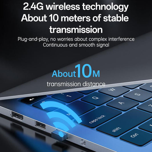 Σετ Πληκτρολόγιο και Ασύρματο Ποντίκι Yesido KB43, Μαύρο