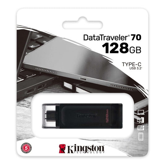Εξωτερική μνήμη Kingston DT70 USB-C, 128Gb DT70/128GB