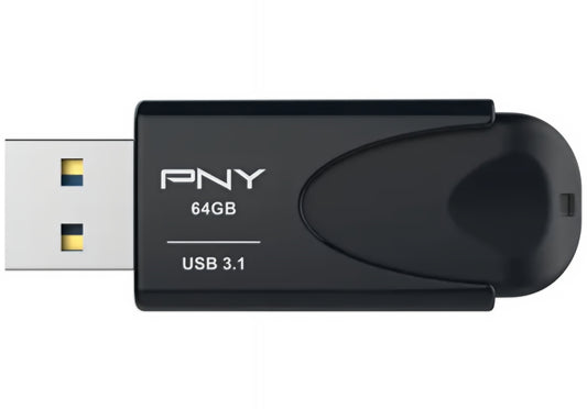 Εξωτερική Μνήμη USB-A 3.1 PNY Attache 4, 64Gb FD64GATT431KK-EF