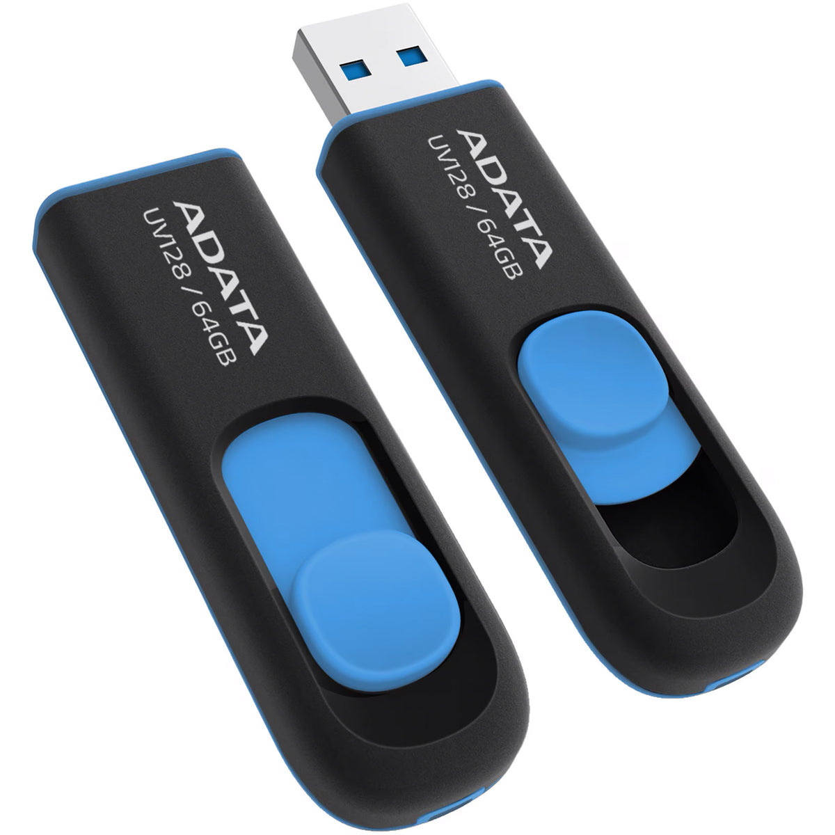 Εξωτερική Μνήμη USB-A 3.2 Adata UV128, 64Gb AUV128-64G-RBE