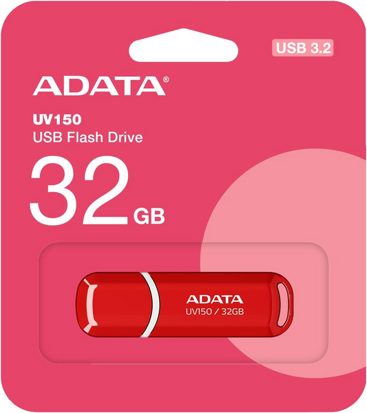 Εξωτερική Μνήμη USB-A 3.2 Adata UV150, 32Gb AUV150-32G-RRD