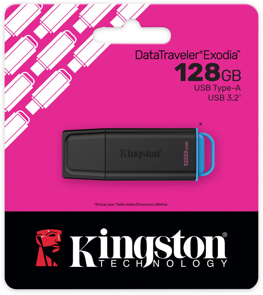 Εξωτερική Μνήμη USB-A 3.2 Kingston DT Exodia, 128Gb DTXG2/128GB