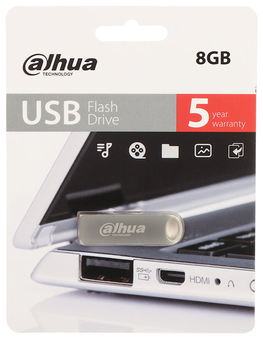 Εξωτερική μνήμη USB-A της Dahua USB-A, 8Gb DHI-USB-U106-20-8GB