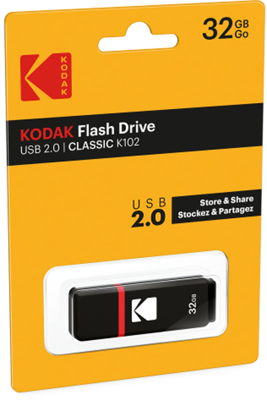 Εξωτερική Μνήμη USB-A Kodak K102, 32Gb EKMMD32GK102