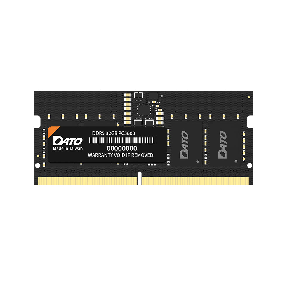 Μνήμη RAM Dato, DDR5, 8GB, 5600Mhz, Μαύρη DT8G5DS56