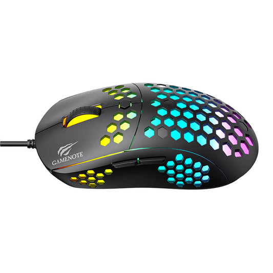 Mouse Gaming Wired USB HAVIT MS1032, RGB, 800DPI - 6400DPI, Μαύρο