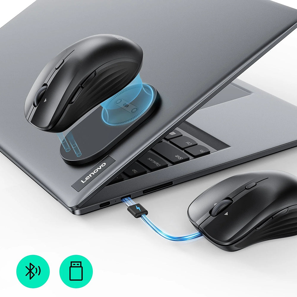 Ασύρματο Ποντίκι ESR MagMouse, 800DPI - 4800DPI, BT / Wi-Fi, Μαύρο
