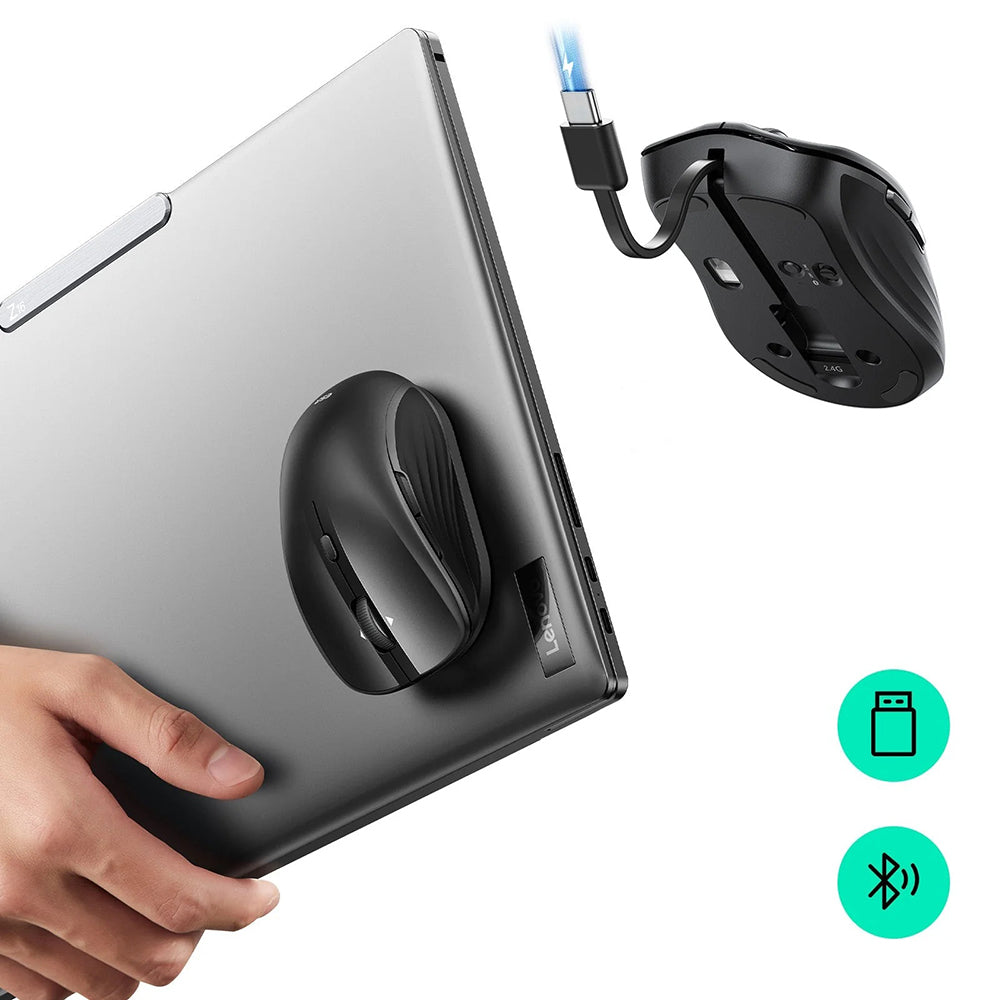 Ασύρματο Ποντίκι ESR MagMouse, 800DPI - 4800DPI, BT / Wi-Fi, Μαύρο