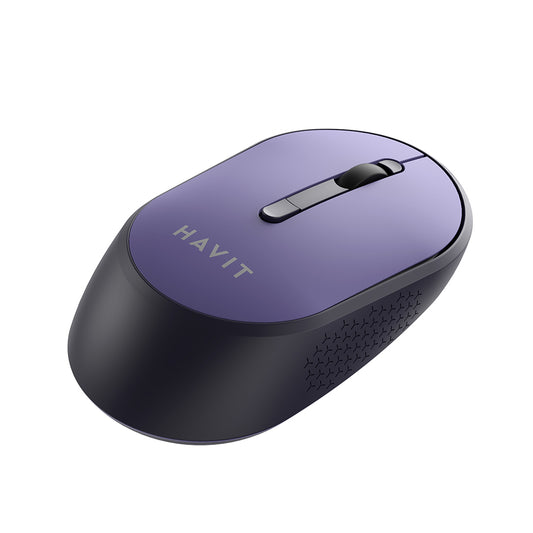 Mouse Wireless HAVIT MS78GT, 1200DPI - 3200DPI, Μωβ