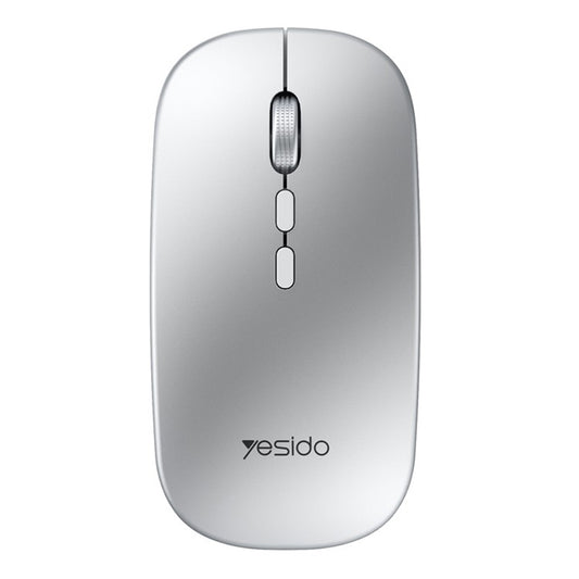 Mouse Wireless Yesido KB15, 800DPI - 1600DPI, Ασημί