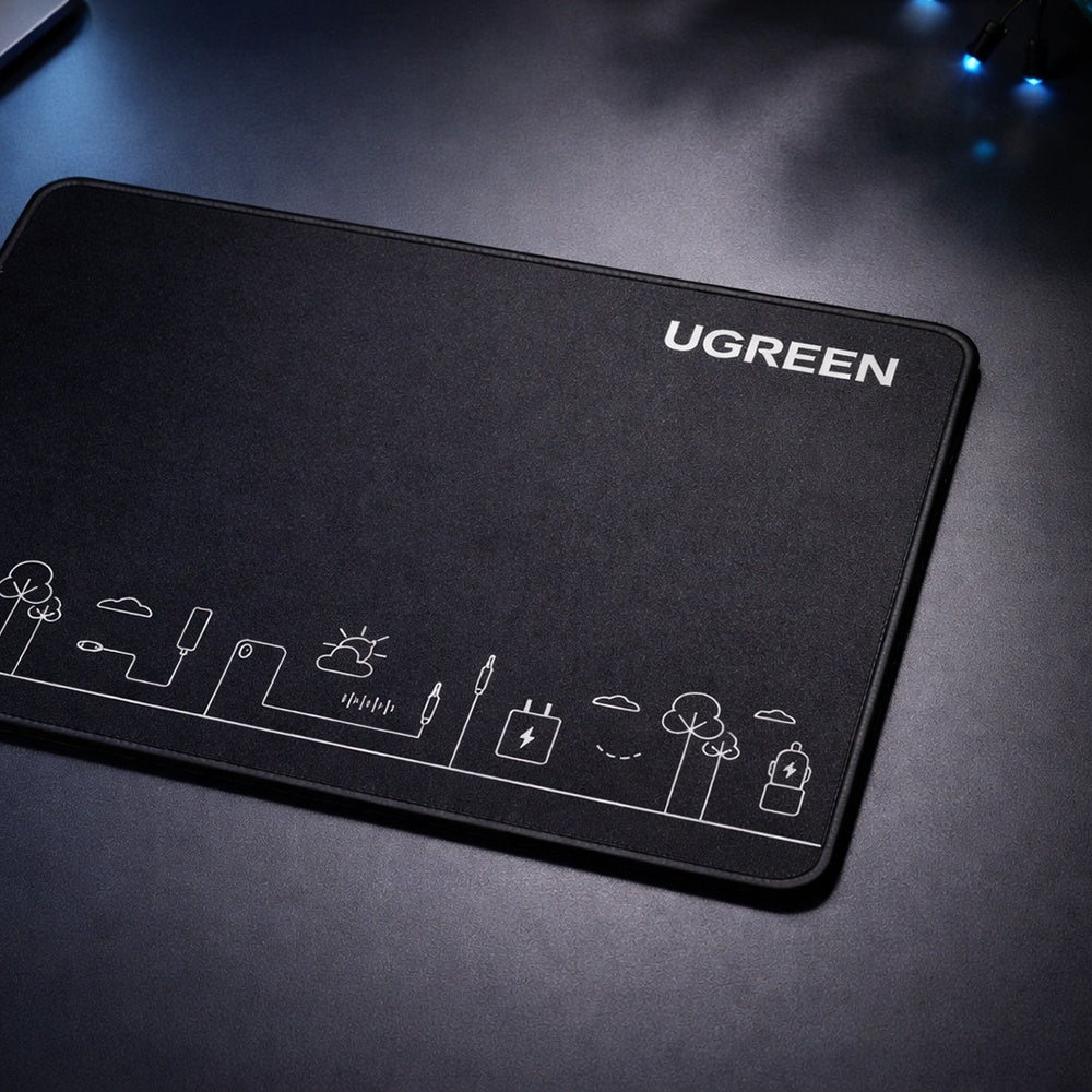 MousePad Gaming UGREEN CY016, 260mm x 200mm x 4mm, Μαύρο