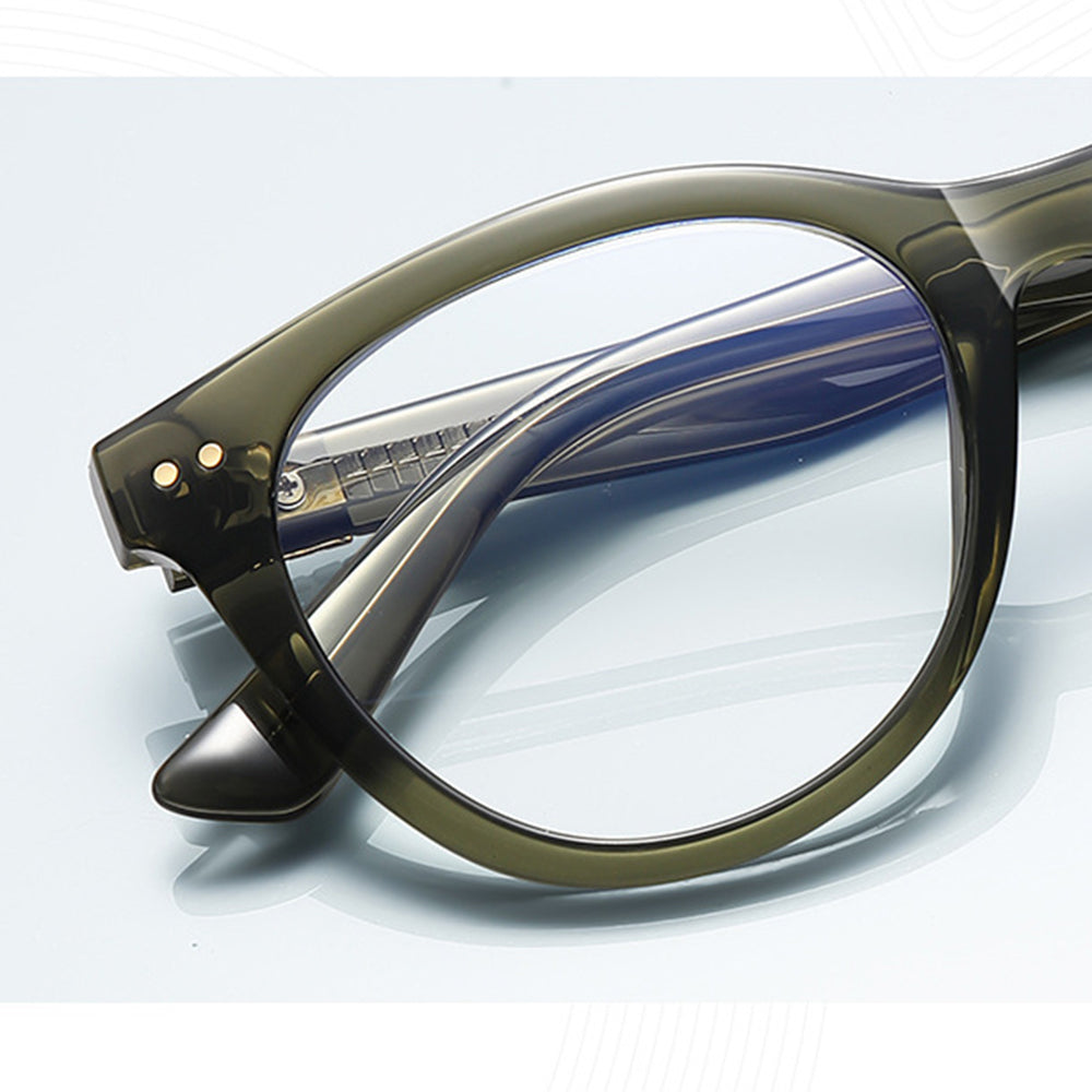 Computer Glasses for Men Techsuit 2231, Anti-Blue Light, Green