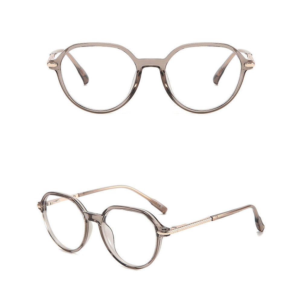 Unisex Computer Glasses Techsuit TM1062, Anti-Blue Light, Light Brown
