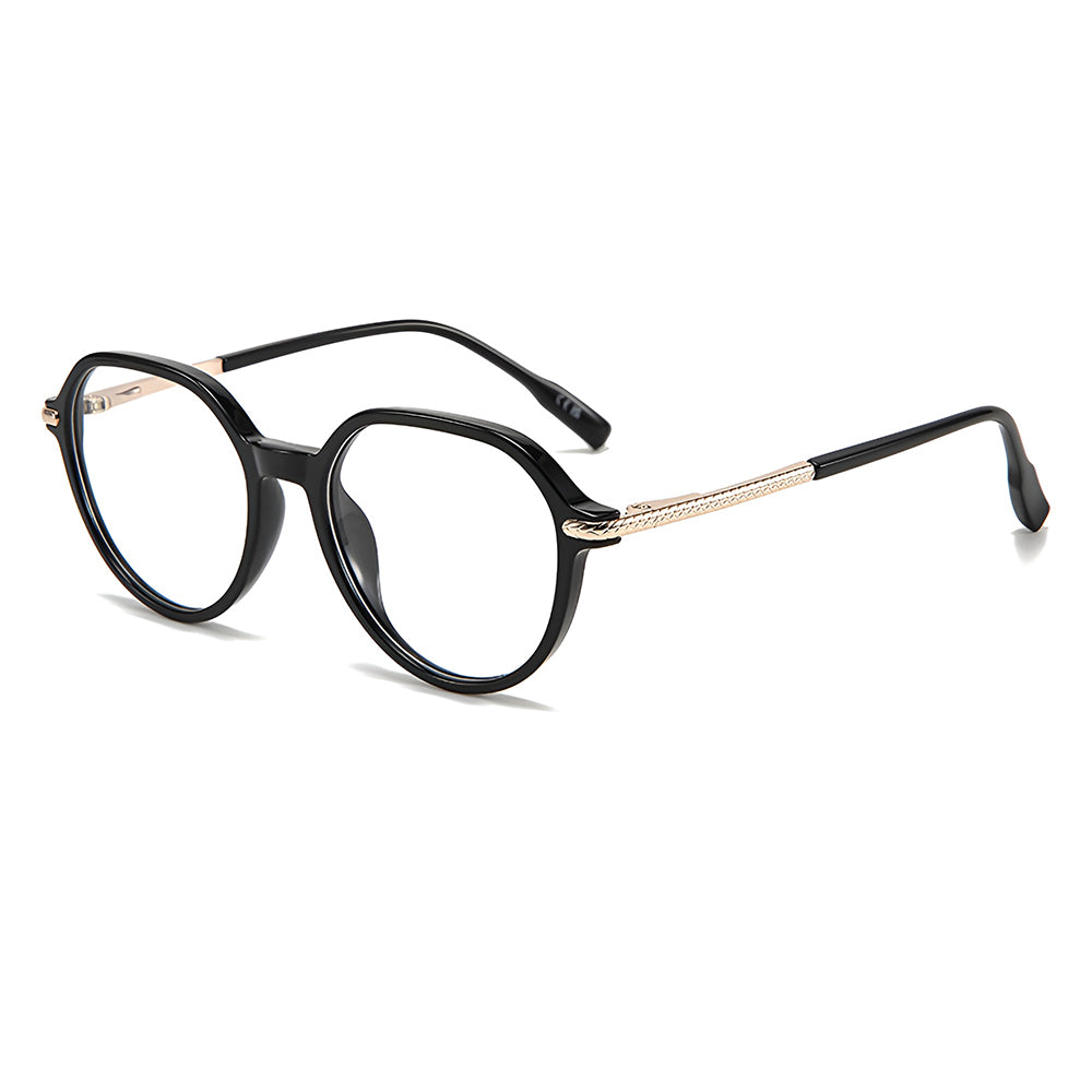 Unisex Techsuit TM1062 Computer Glasses, Anti-Blue Light, Black