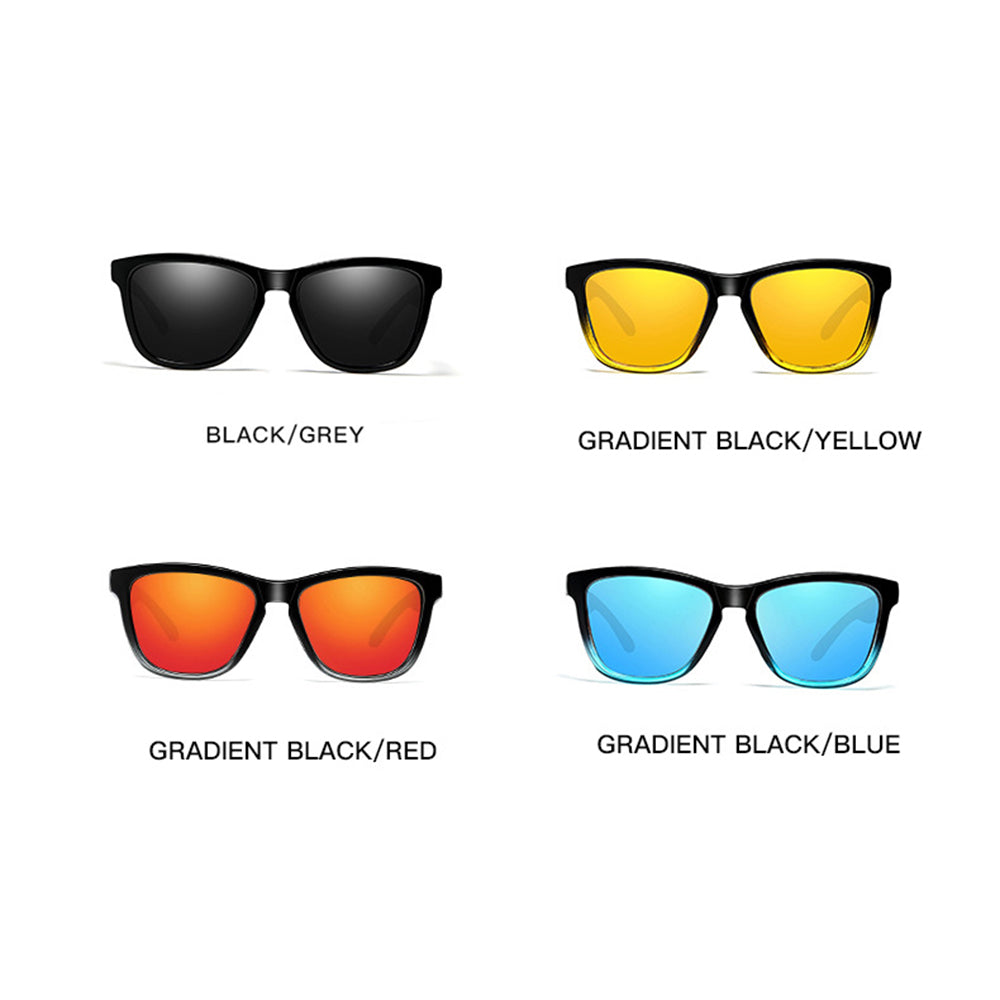 Men's Techsuit 0717 Sunglasses, Polarized, UV Protection, Black