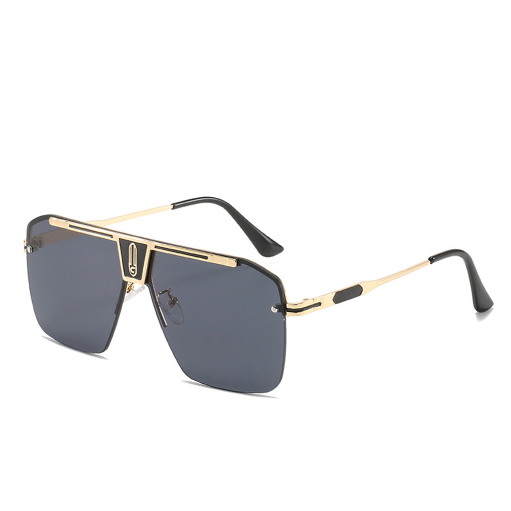 Men's Techsuit 2576 Sunglasses, Gold Black Gray