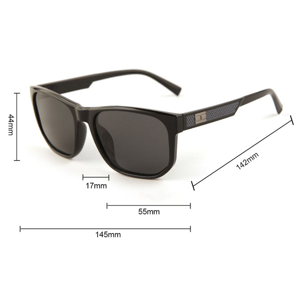 Men's Techsuit 8502 Sunglasses, Polarized, UV Protection, Gray