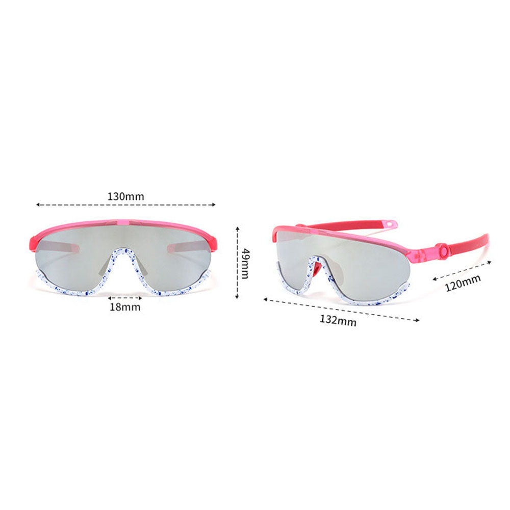 Techsuit 2025 Kids' Sunglasses, Polarized, UV Protection, Pink