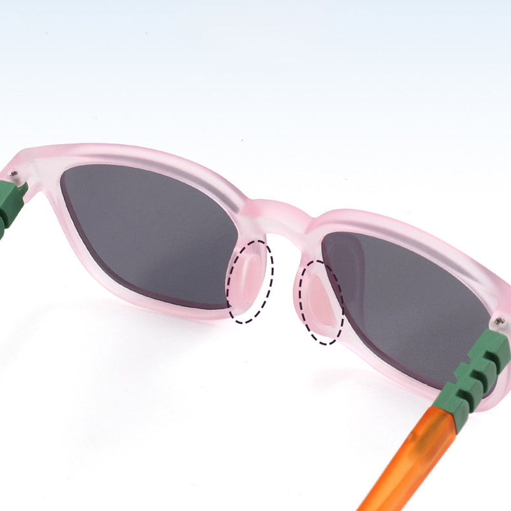 Techsuit 9694 Kids Sunglasses, Polarized, UV Protection, Multicolor