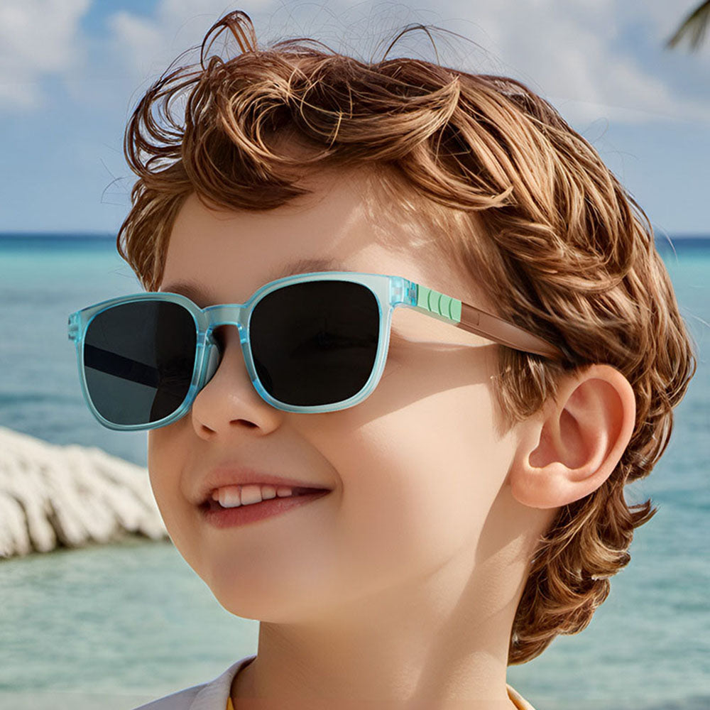 Techsuit 9694 Kids Sunglasses, Polarized, UV Protection, Multicolor