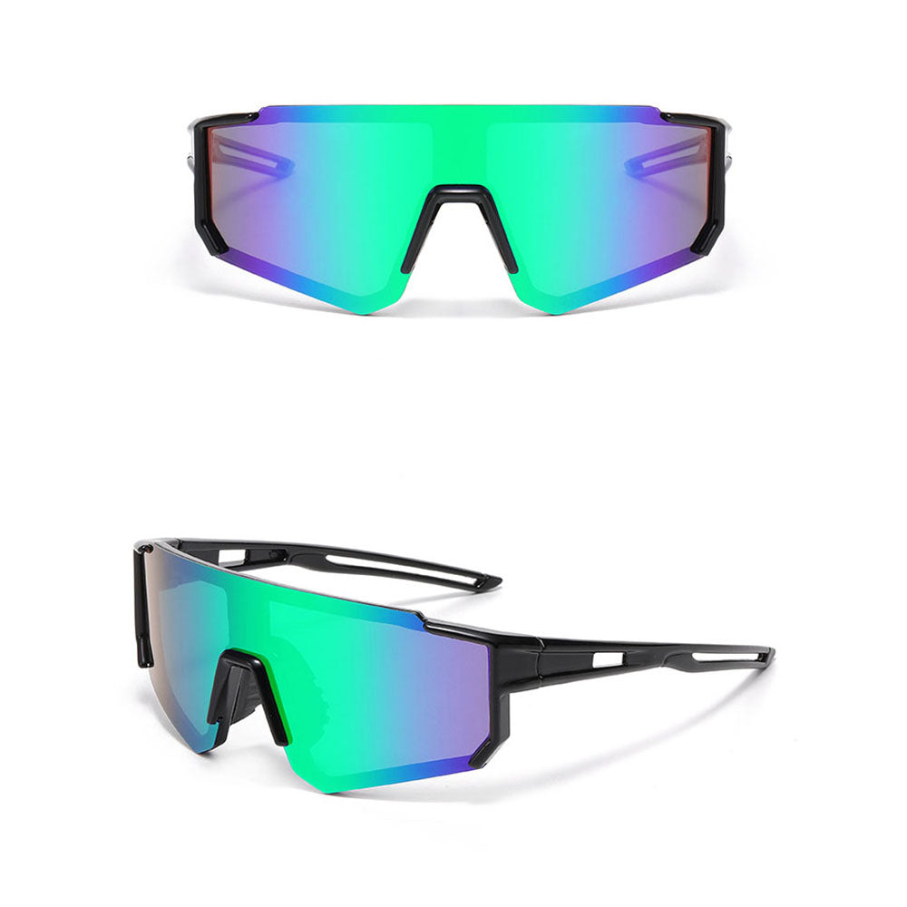 Techsuit R601 Kids' Sunglasses, Polarized, UV Protection, Black Green