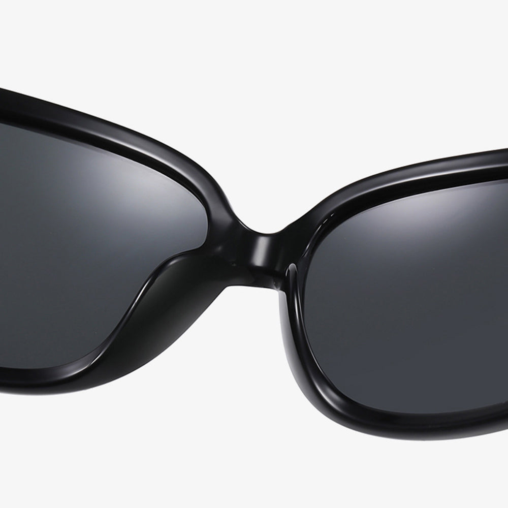 Γυναικεία Γυαλιά Ηλίου Techsuit 2012, Πολωμένα, Προστασία UV, Μαύρα Μωβ Γκρι