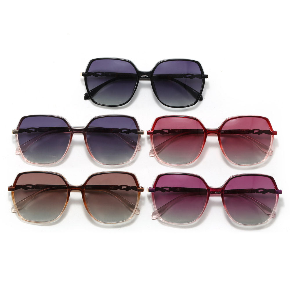 Techsuit 5223 Women's Sunglasses, Polarized, UV Protection, Brown