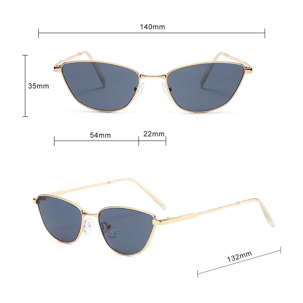Techsuit 622 Women's Sunglasses, Gold