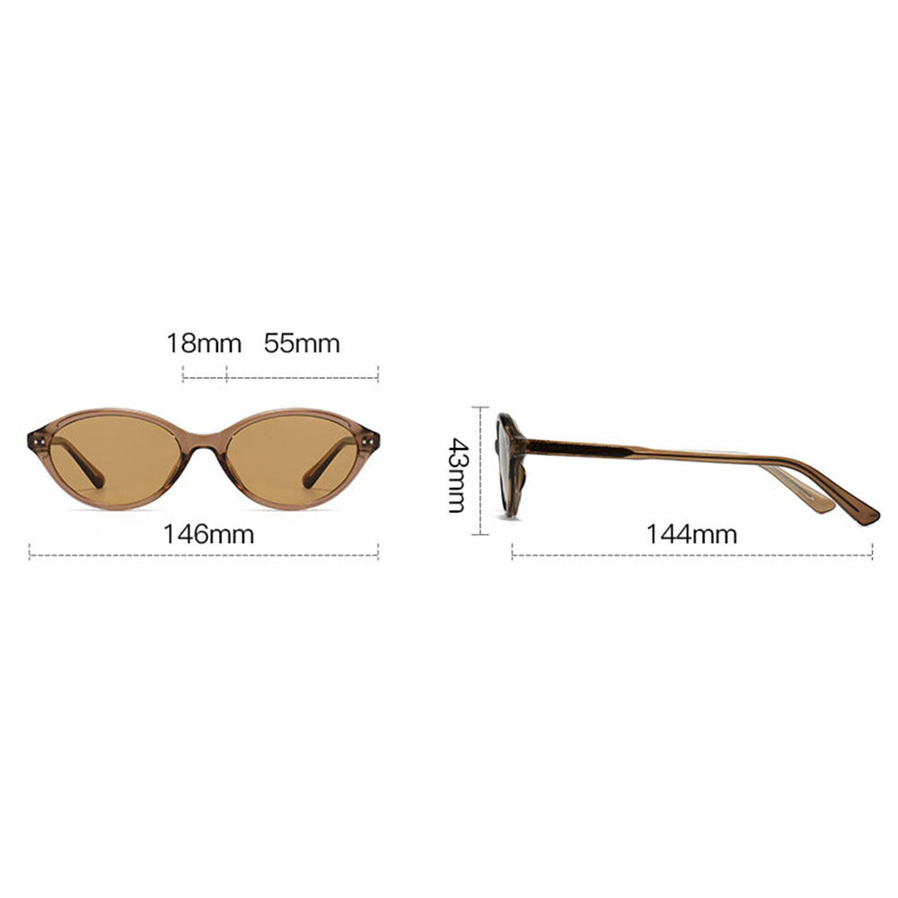 Techsuit Women's Sunglasses 99034, Brown