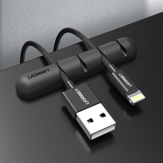 Διοργανωτής Καλωδίων UGREEN, Σετ 2 τεμαχίων, Μαύρο