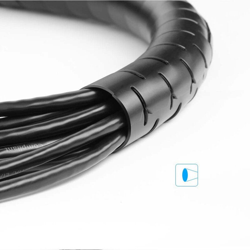 Οργανωτής Καλωδίων UGREEN LP121, 25mm, 5m, Μαύρο