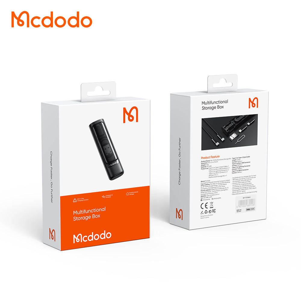 Οργανωτής με Αξεσουάρ McDodo WF-1720, Μαύρο