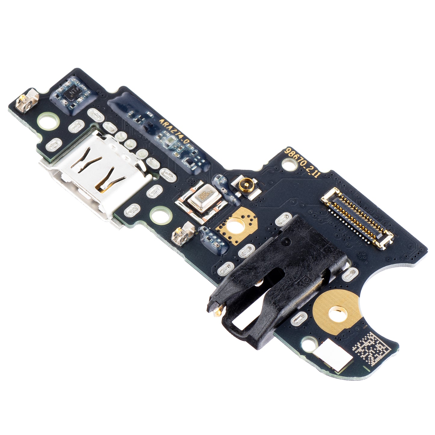 Board with Charging Connector - Audio - Microphone Realme Narzo 10A / C3i / C3, Service Pack 4903448