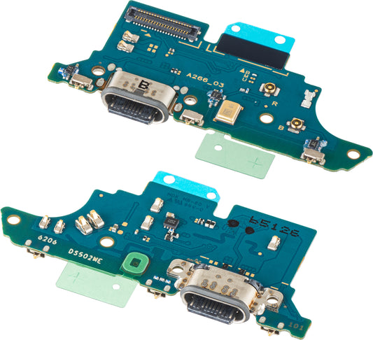 Πλακέτα με Συνδετήρα Φόρτισης - Μικρόφωνο Samsung Galaxy A26 A266, Service Pack GH96-19386A